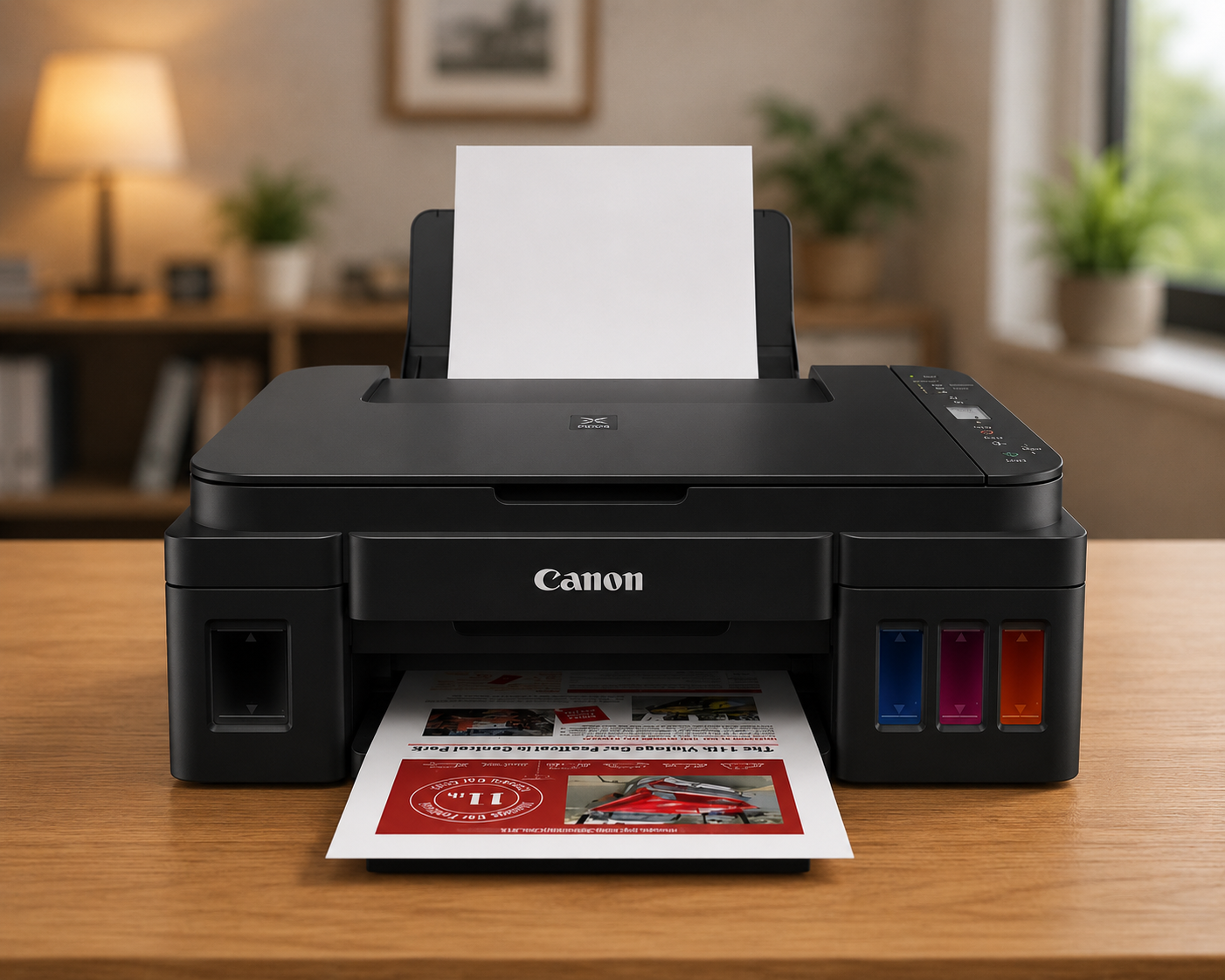Canon G3012 Ink Tank All In One Printer - Wi Fi - Display