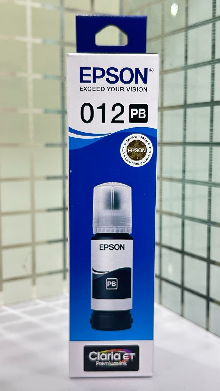 Epson 012 Black Ink Bottle PB (Photo Black)
