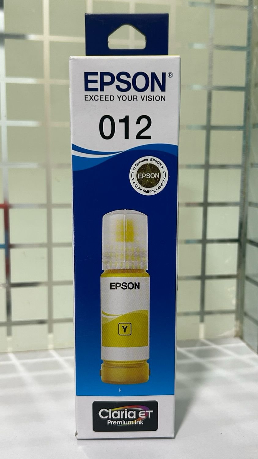 Epson 012 Yellow Ink Bottle